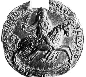 zegel van graaf Reinald II van Gelder